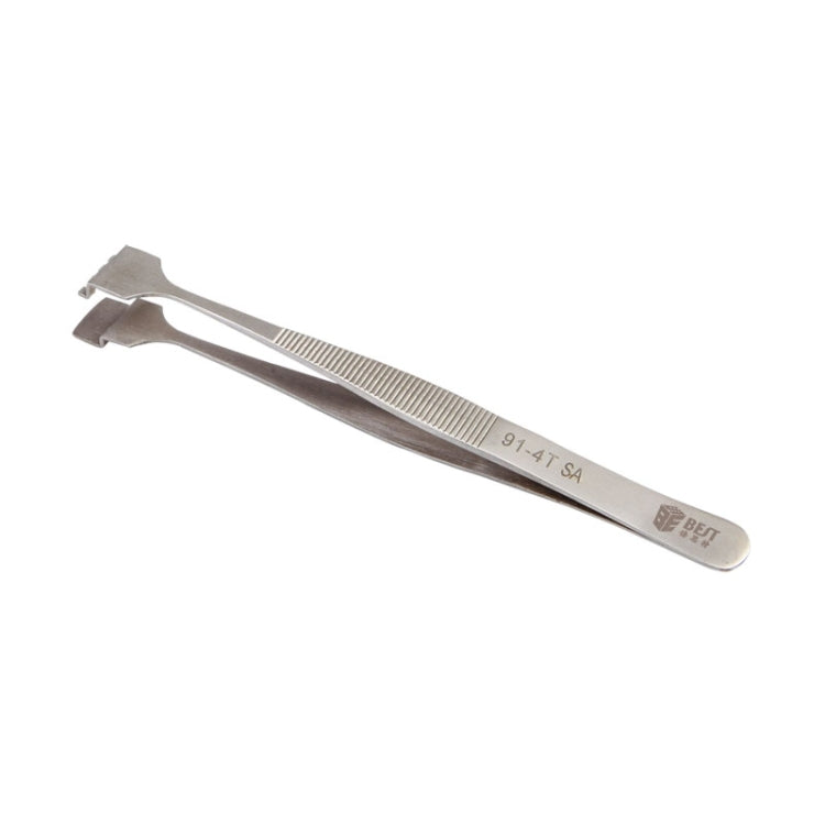 BEST BST-91-4T SA Professional Stainless Steel Wafer Tweezers for Silicon Wafer My Store