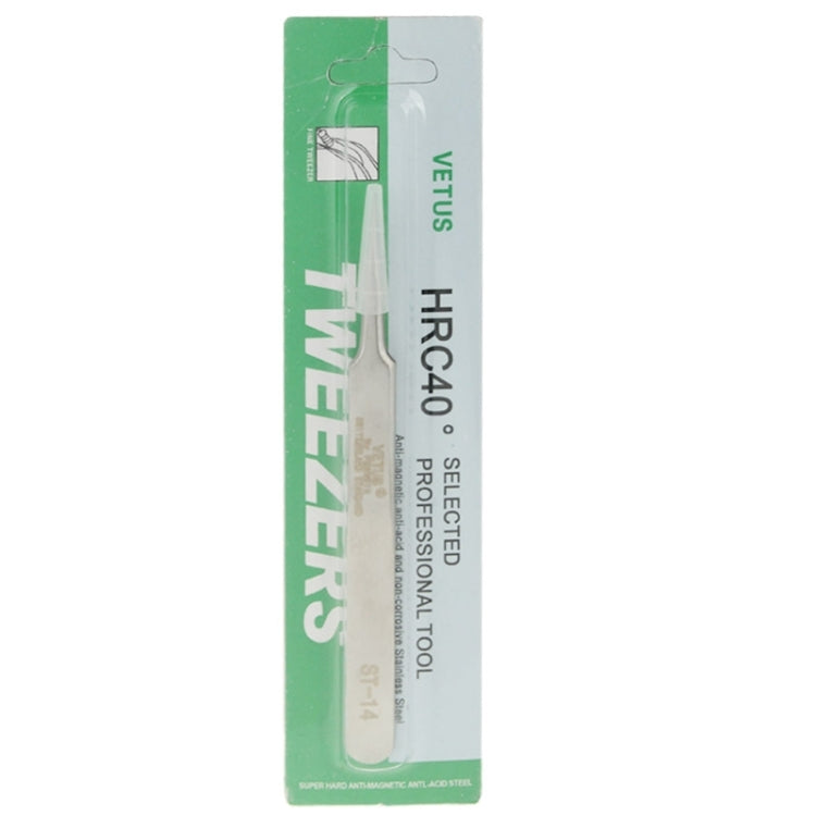 VETUS ST-14 Stainless Steel Tweezers