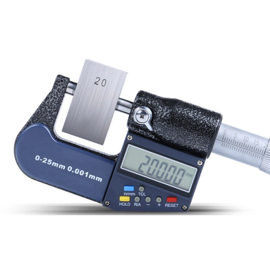 25mm (1 inch) Electronic Digital Micrometer (resolution 0.001mm) My Store