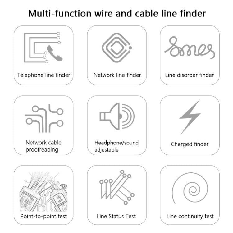 MS6812 Professional Cable Tracker Breakpoint location Tester