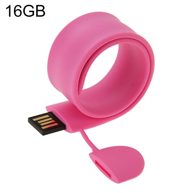 Silicone Bracelet USB Flash Disk with 16GB Memory My Store