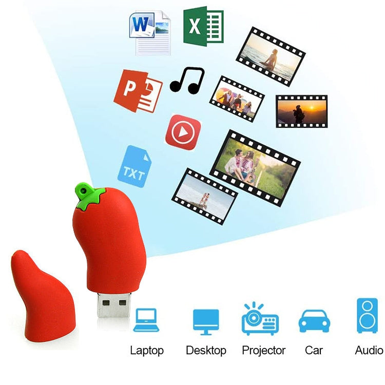 Hot Pepper Shape 16GB USB Flash Disk My Store