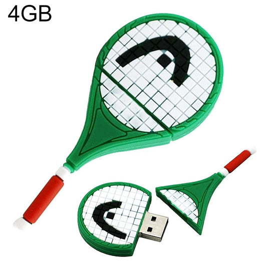 Tennis Racket Shape USB Flash Disk (8 GB) My Store