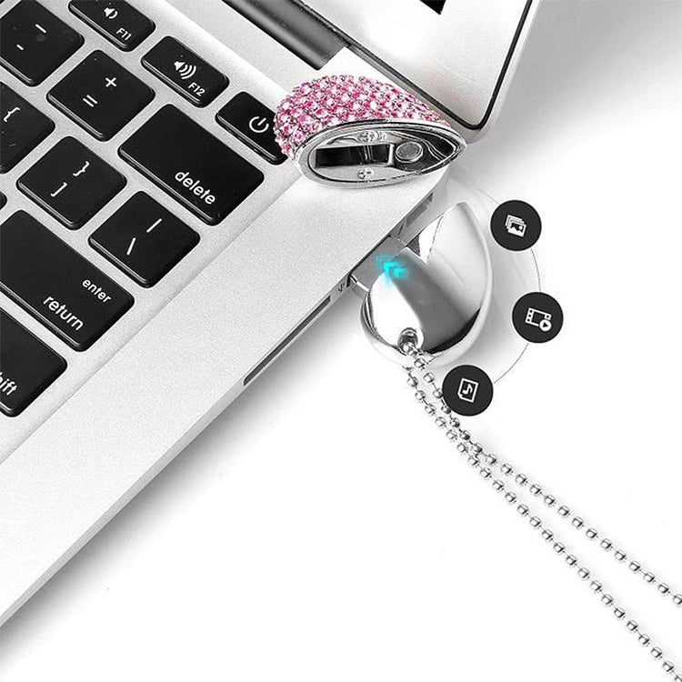 Heart Shaped Diamond Jewelry USB Flash Disk, Special for Valentines Day Gifts My Store