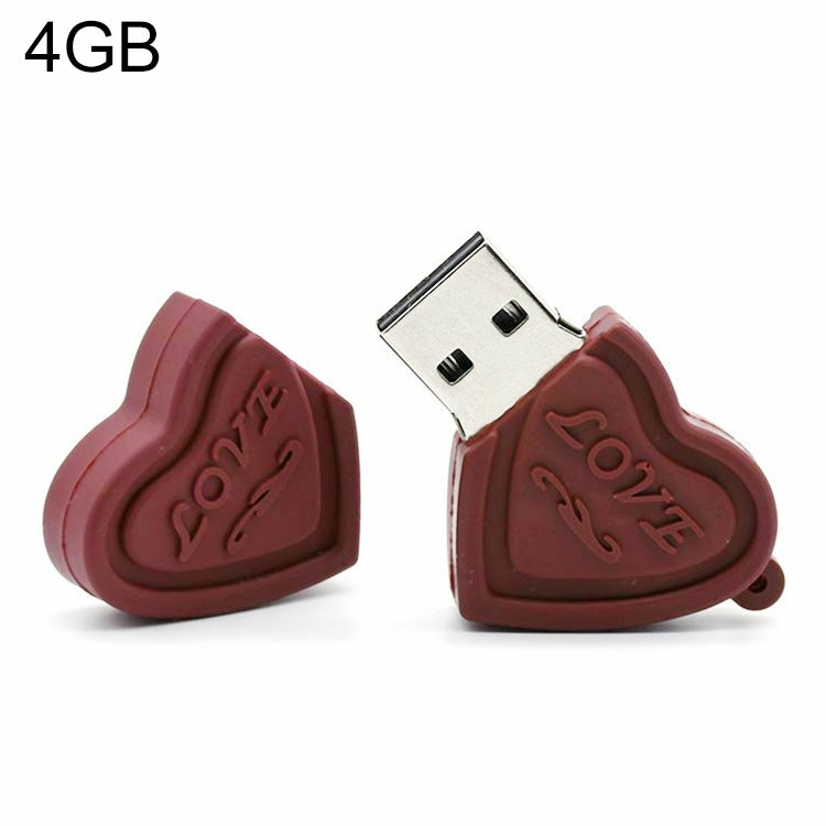 Dual Hearts Style 4GB USB Flash Disk My Store