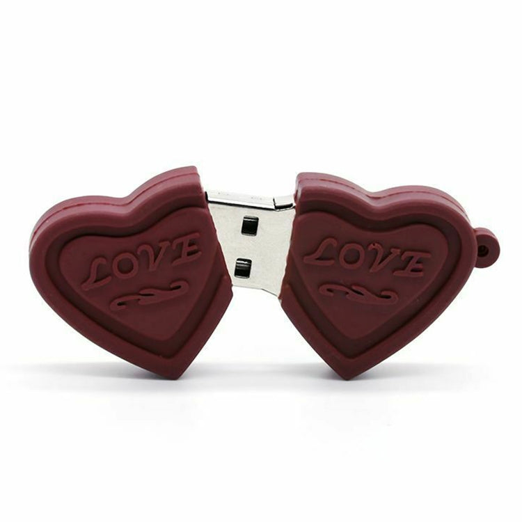 Dual Hearts Style 4GB USB Flash Disk