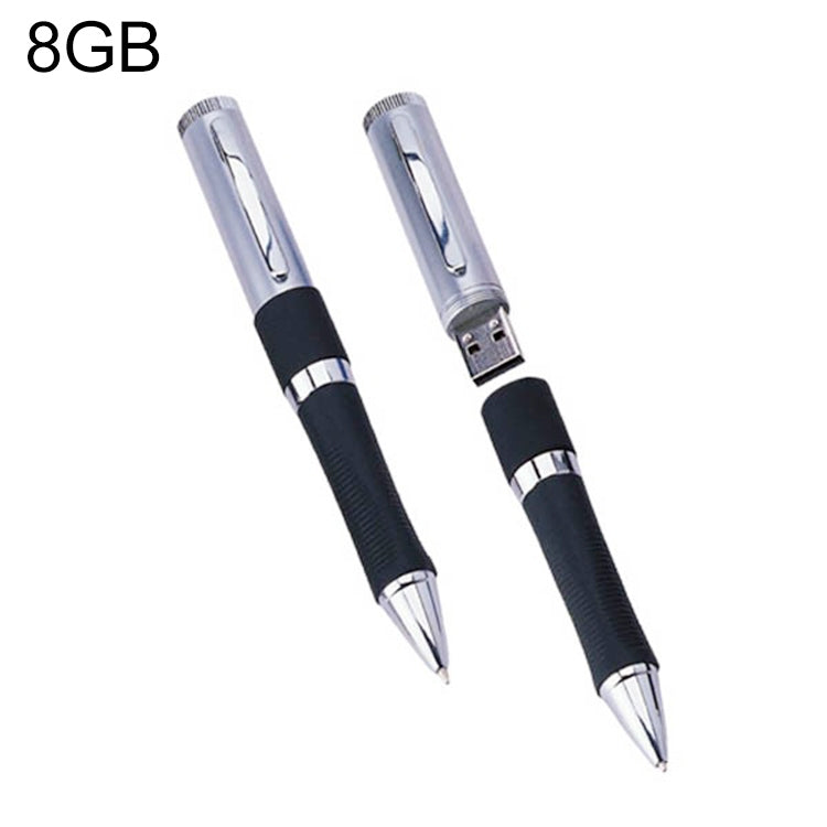 2 in 1 Pen Style USB Flash Disk, Black (16GB)-Reluova