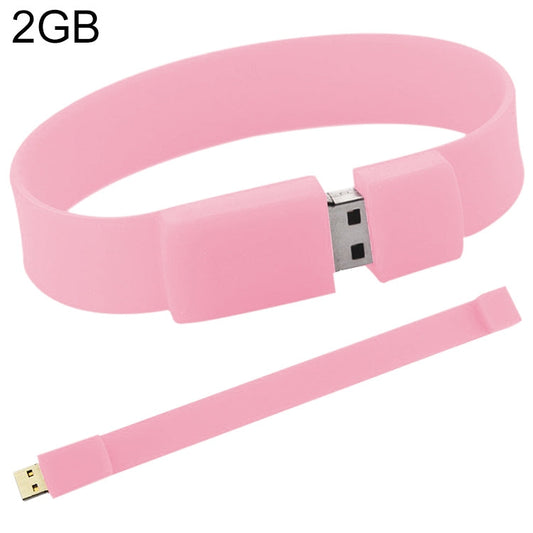 2GB Silicon Bracelets USB 2.0 Flash Disk