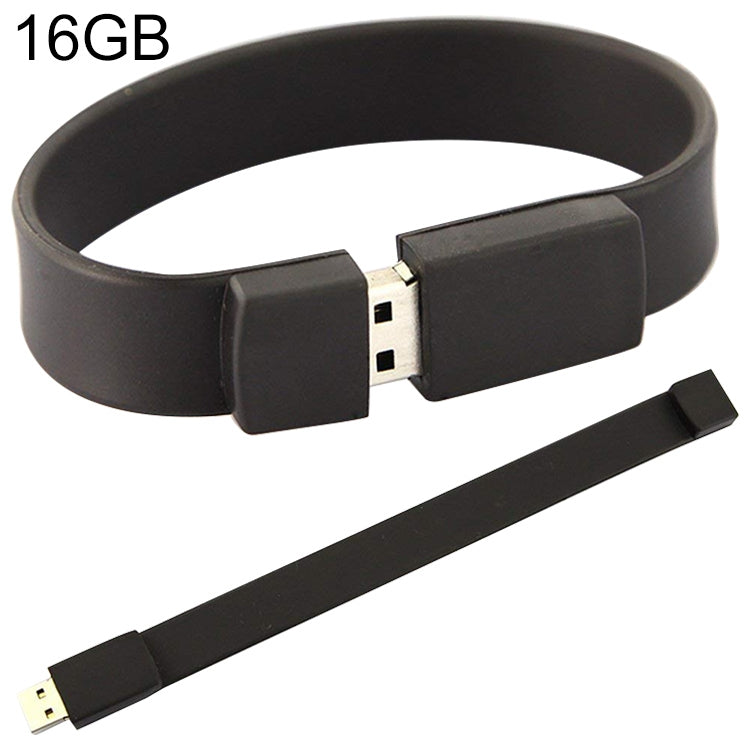 16GB Silicon Bracelets USB 2.0 Flash Disk