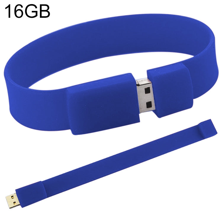 16GB Silicon Bracelets USB 2.0 Flash Disk