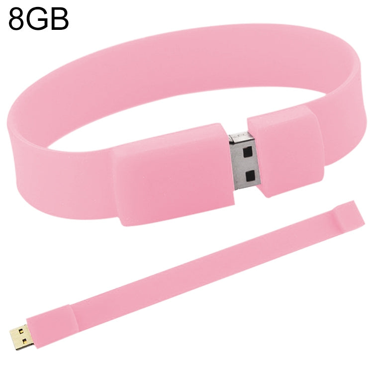 8GB Silicon Bracelets USB 2.0 Flash Disk My Store