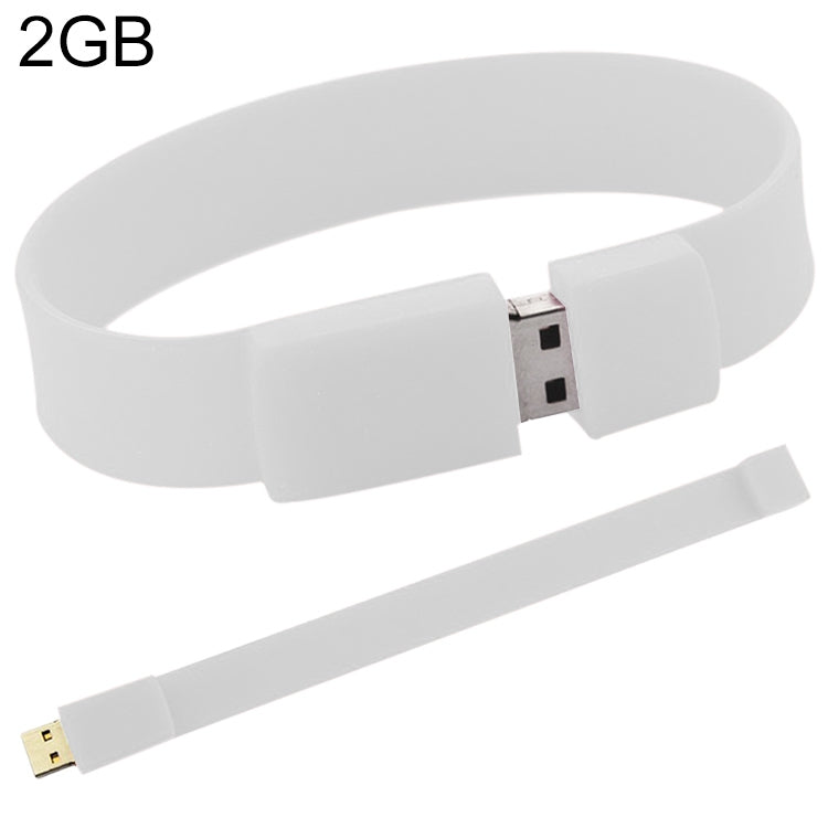 2GB Silicon Bracelets USB 2.0 Flash Disk