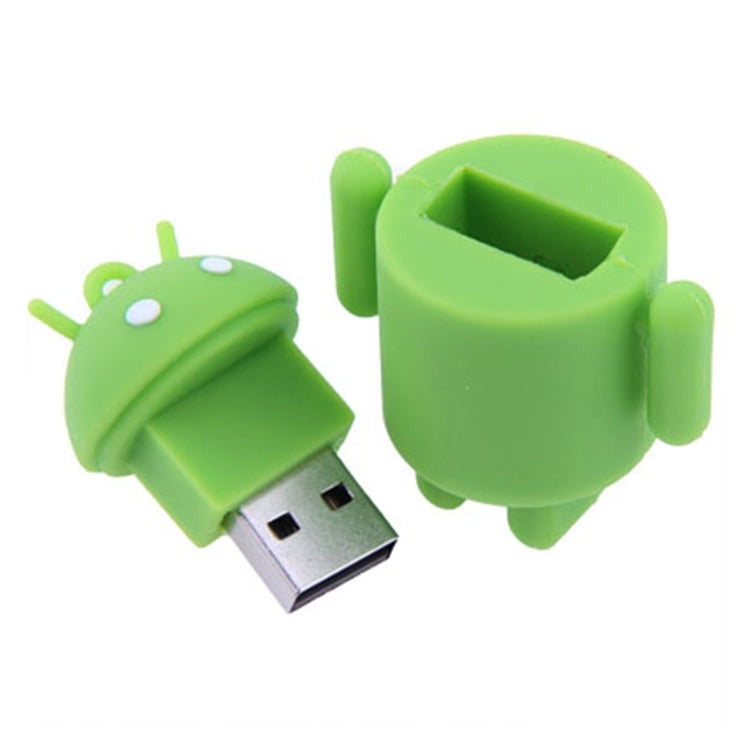 8GB Android Robot Style USB Flash Disk (Green) My Store