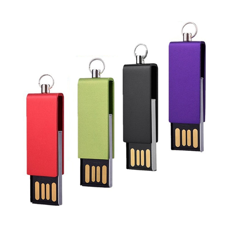 Mini Rotatable USB Flash Disk , Purple My Store