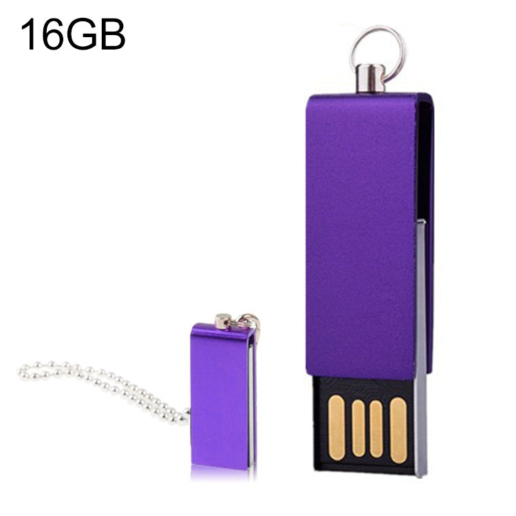 Mini Rotatable USB Flash Disk , Purple My Store