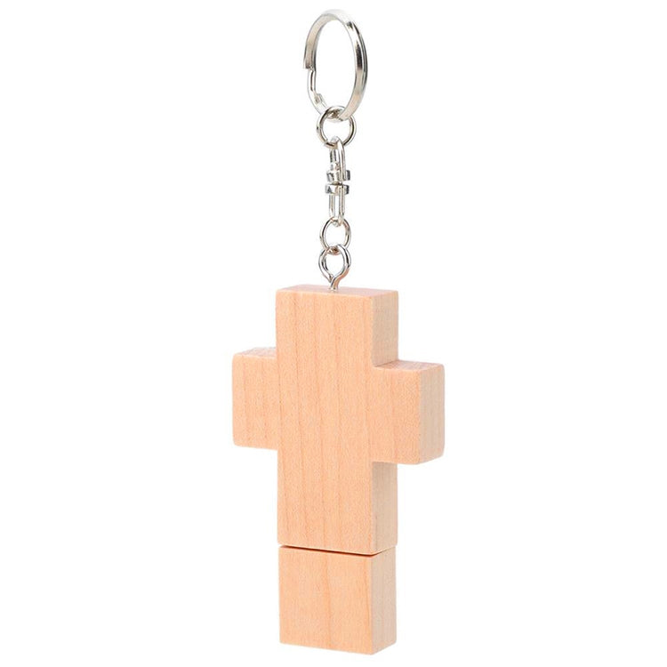 8 GB Wood Cross Style USB Flash Disk My Store