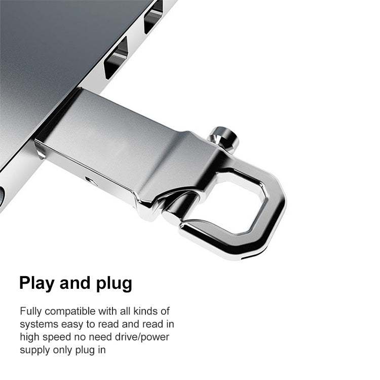 4GB Metallic Keychains Style USB 2.0 Flash Disk My Store