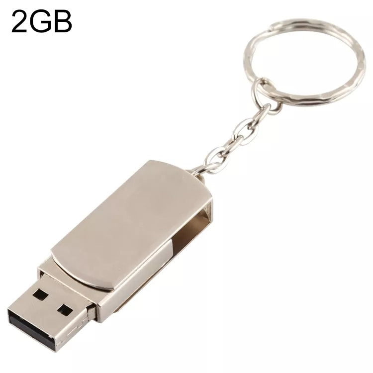 Metal Series Mini USB 2.0 Flash Disk with Keychain (16GB) My Store