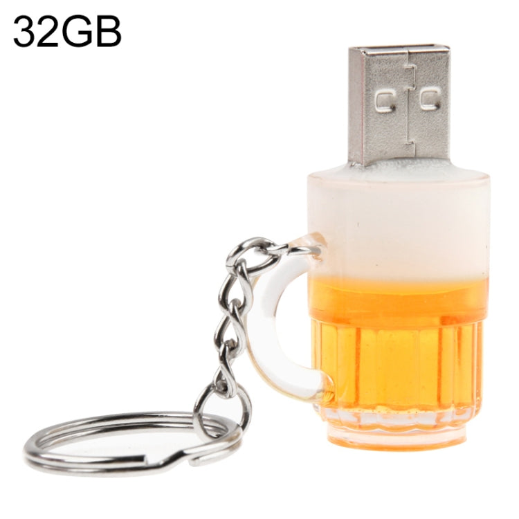 Beer Keychain Style USB Flash Disk with 32GB Memory My Store