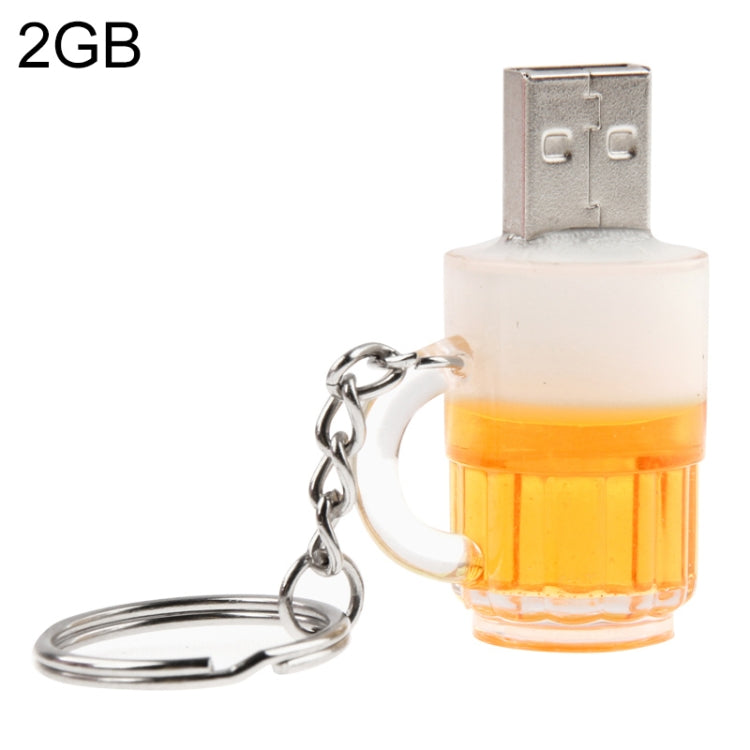 Beer Keychain Style USB Flash Disk with 2GB Memory My Store