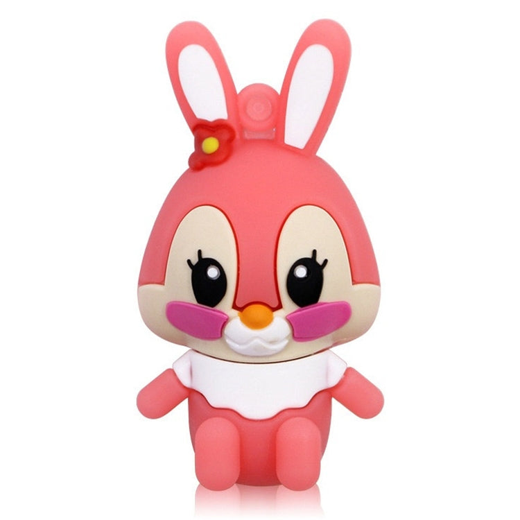 Cartoon Bunny Style Silicone USB 2.0 Flash disk, Special for All Kinds of Festival Day Gifts,Pink (16GB) My Store