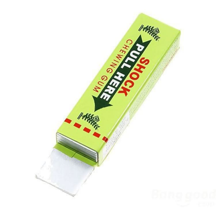 Shock Chewing Gun Practical Joke Funny Trick Shock Toy, Random Color Delivery Reluova