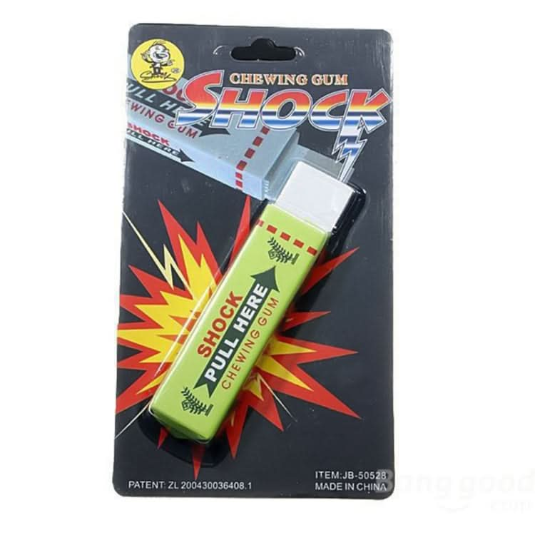 Shock Chewing Gun Practical Joke Funny Trick Shock Toy, Random Color Delivery Reluova