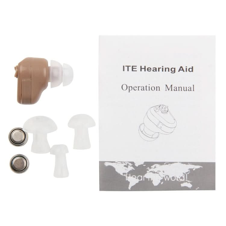 JECPP In Ear Sound Amplifier Adjustable Tone Hearing Aid Reluova