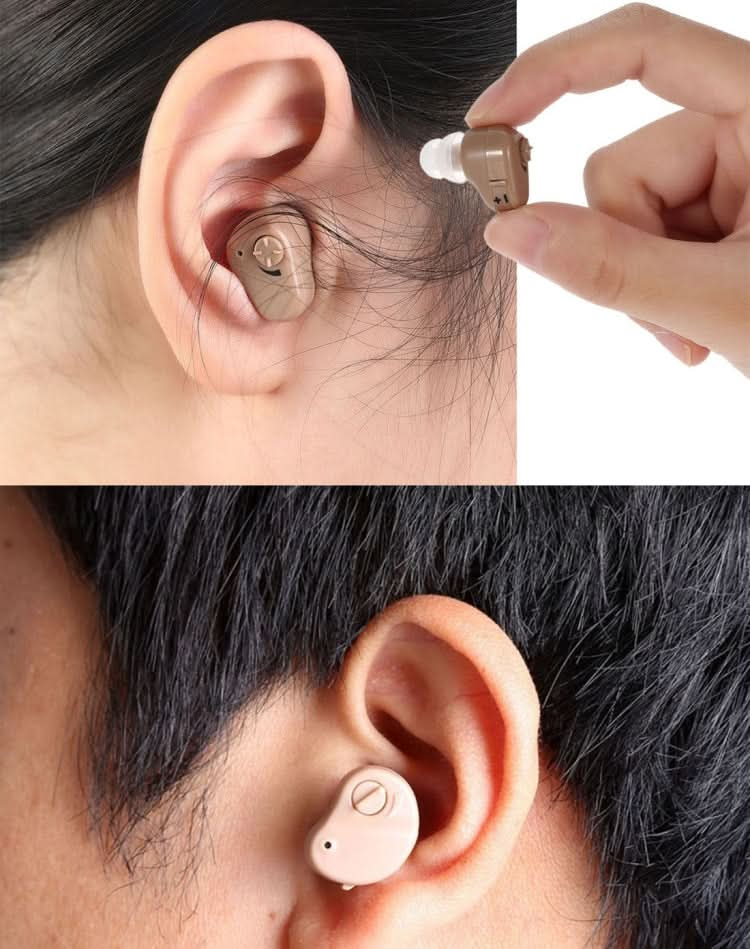 JECPP In Ear Sound Amplifier Adjustable Tone Hearing Aid Reluova