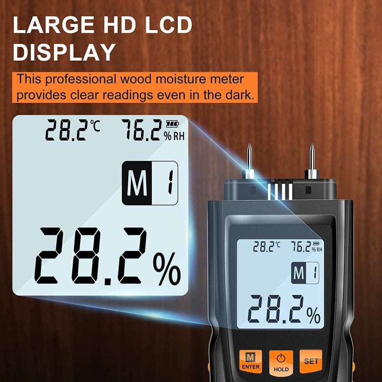 GM610 Digital Wood Moisture Meter