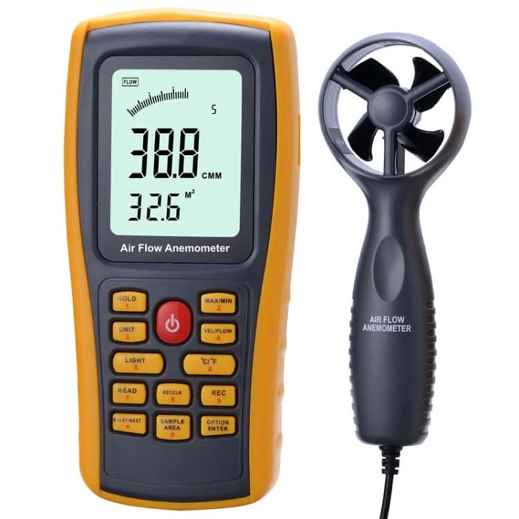 BENETECH GM8902 2.6 Inch LCD Screen Digital Wind Speed Meter Anemometer My Store