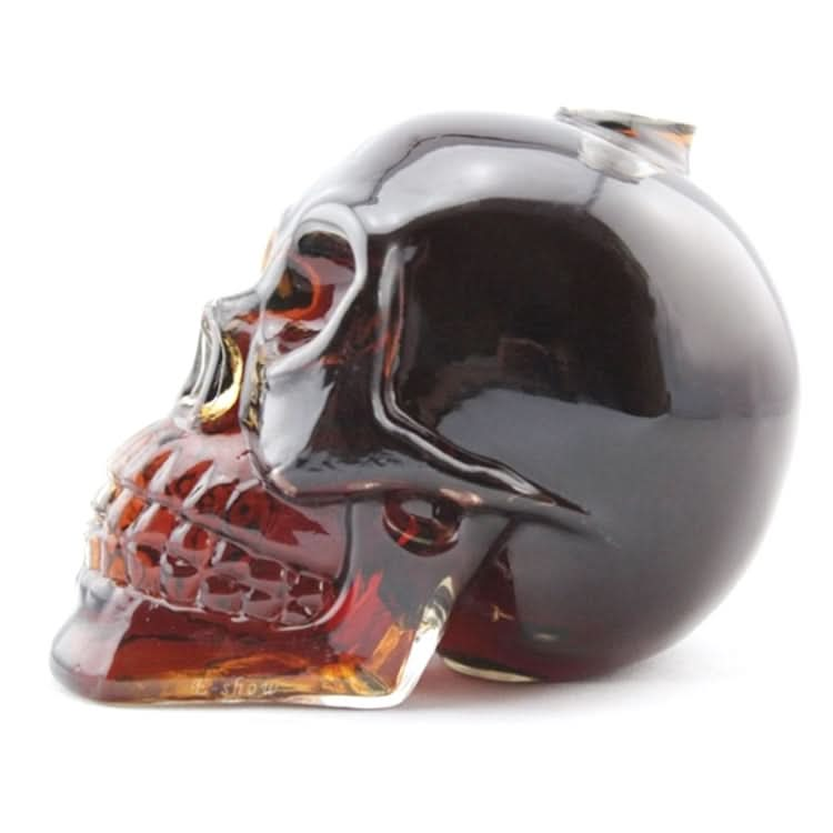 Crystal Glass Skull Bottle for Vodka & Whiskey & Beer Liqueur & Red Wine & Other Beverage - Reluova