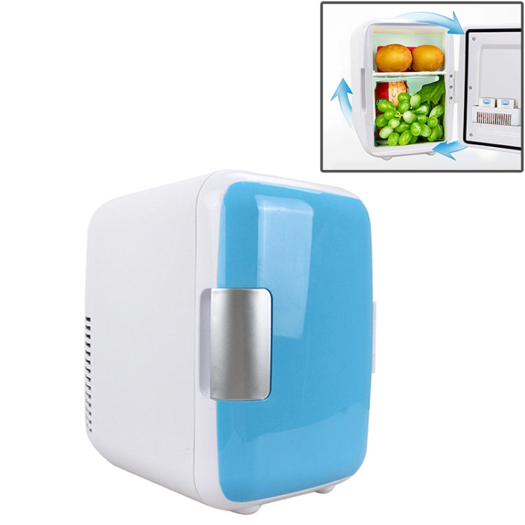 4L Mini Car Refrigerator Electric Cooler / Warmer, Random Color Delivery-Reluova