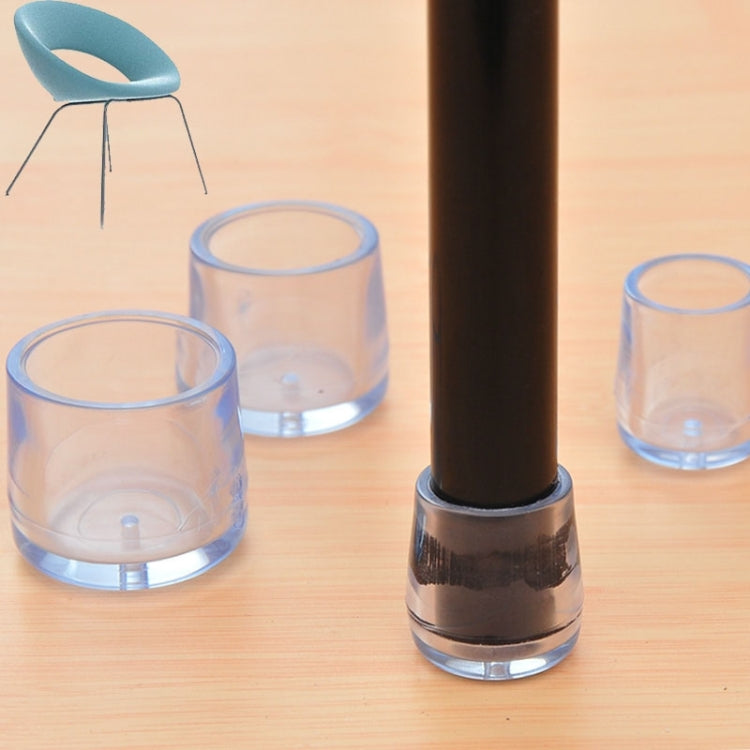 4 PCS Pipe Shaped Chair Cap, Internal Diameter: 21mm