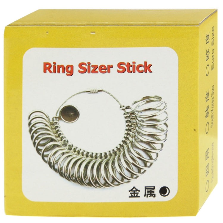 Metal Titanium Ring Sizer Mandrel Finger Sizing Stick, HK Size: 1-33 My Store