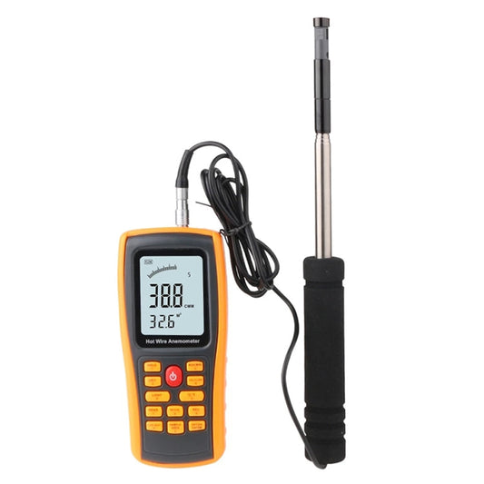 BENETECH GM8903 2.6 inch LCD Screen Digital Hot Wire Wind Speed Wind Temperature Anemometer