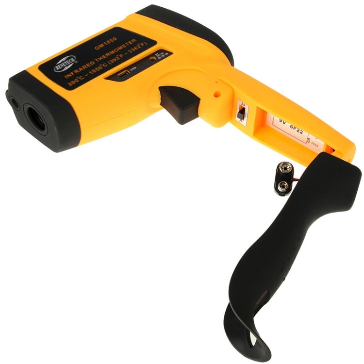 BENETECH GM1850 Digital Display Temperature Gun Handheld Infrared IR Thermometer, Measure Range: 200~1850C