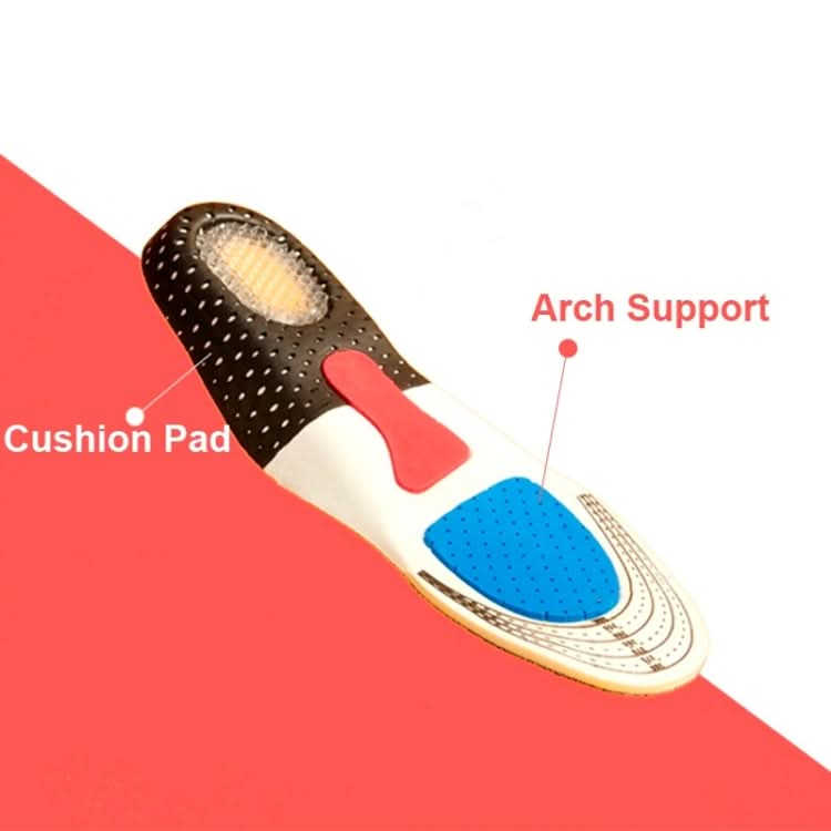 1 Pair Orthotic Arch Support Shoe Pads Sports Running Insoles, Size: 28cm x 9.5cm