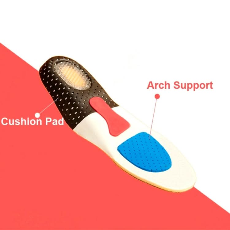 1 Pair Orthotic Arch Support Shoe Pads Sports Running Insoles, Size: 26cm x 9cm