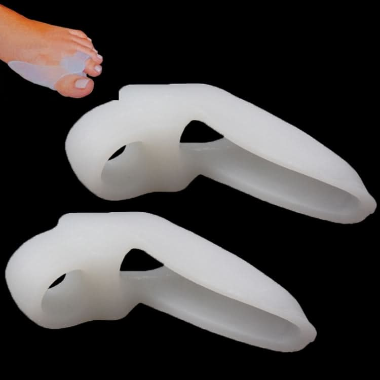 10 Pairs Gel Toe Spreader Eases Foot Pain Foot Bunion Guard Cushion for Hallux Valgus