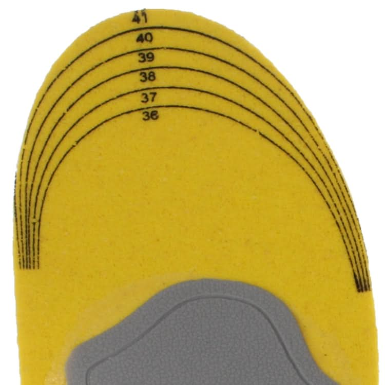 Elasticity Orthotic Arch Support Shoe Pad Sport Running Insoles Cushion for Women, Size: 35-40 Reluova