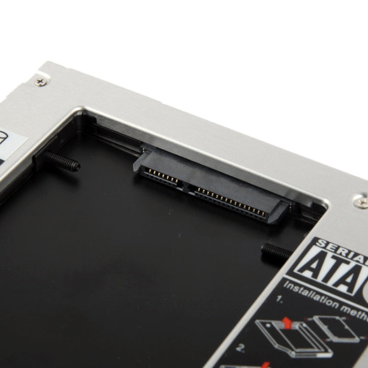 2.5 inch Universal Second HDD Caddy, SATA to SATA HDD Hard Drive Caddy, Thickness: 12.7mm-Reluova