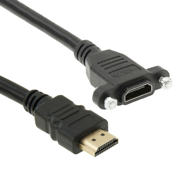 1m High Speed HDMI 19 Pin Female to HDMI 19 Pin Female Connector Adapter Cable-Reluova