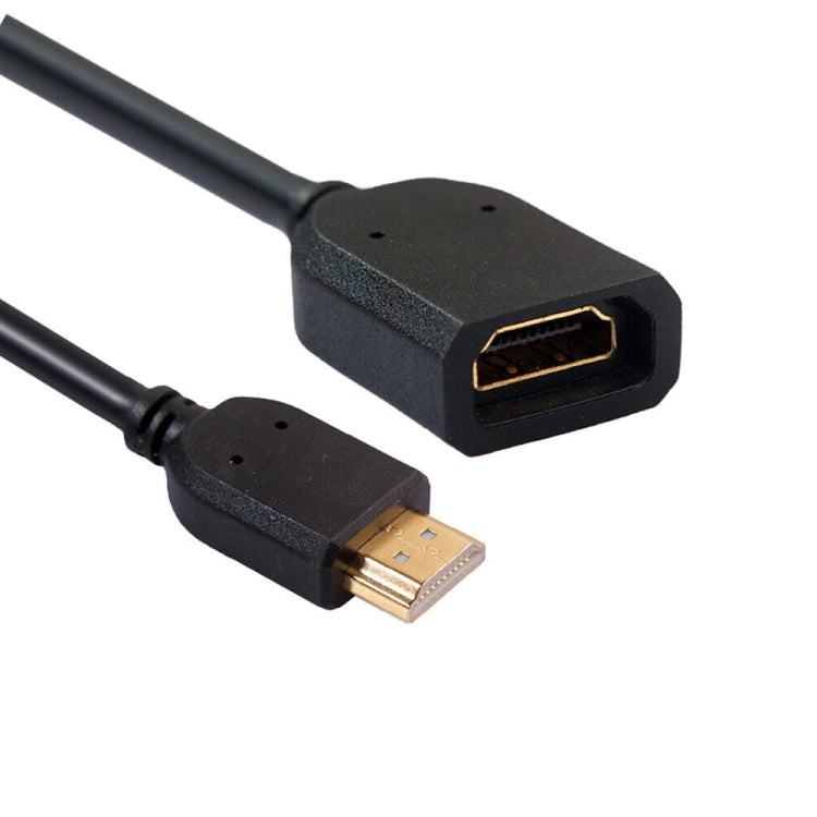 10cm HDMI 19 Pin Male to HDMI 19 Pin Female (AM-AF) Connector Adapter Cable