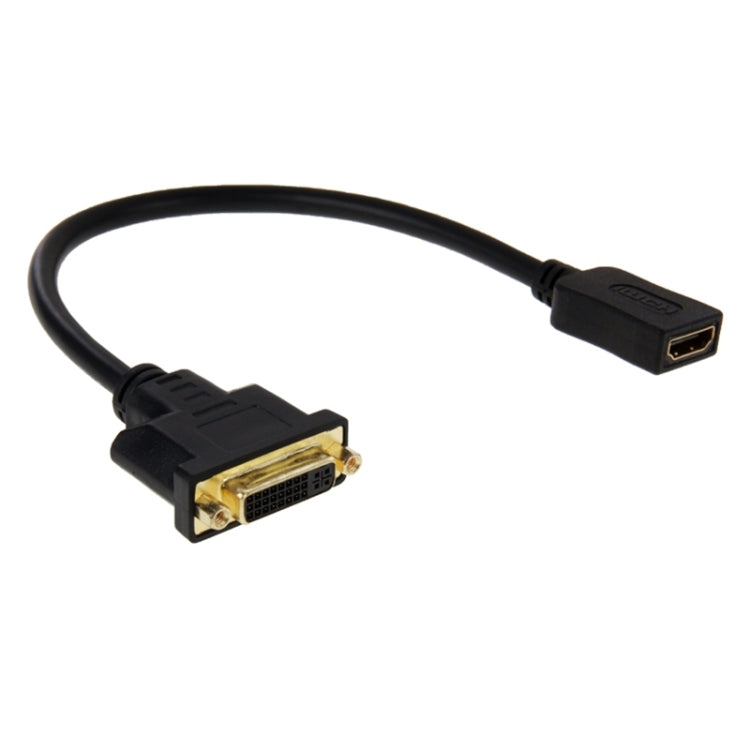 30cm HDMI Female to DVI 24+5 Pin Female Adapater Cable My Store