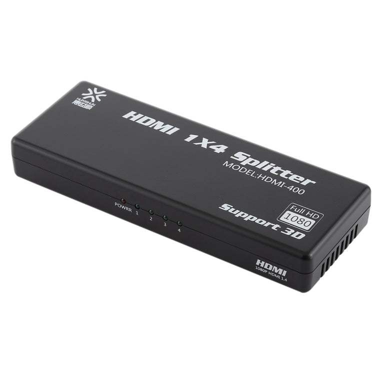 HDMI-400 V1.4 1080P Full HD 1 x 4 HDMI Amplifier Splitter, Support 3D My Store