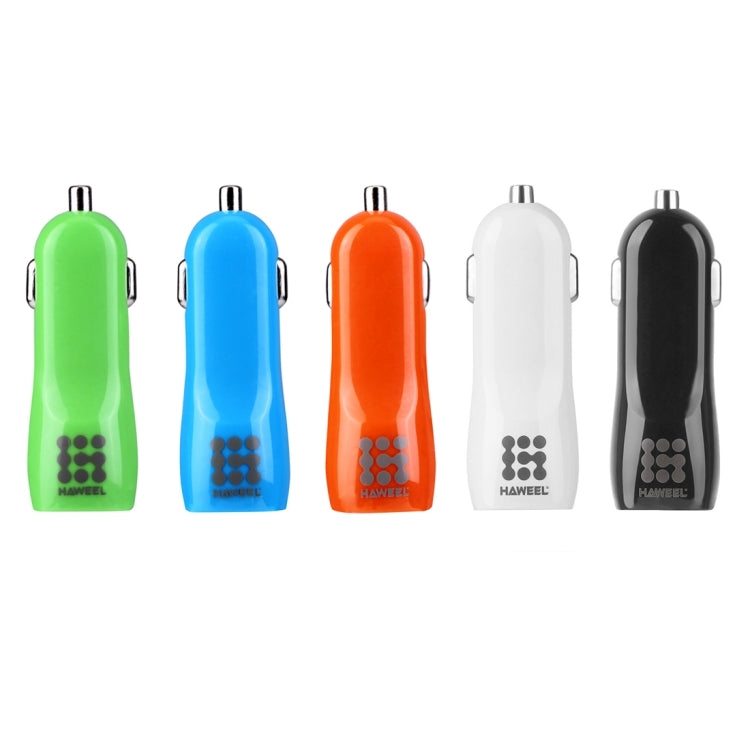 HAWEEL High Quality 2.1A + 1A Dual USB Ports Car Charger