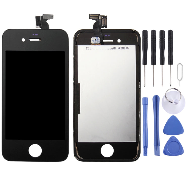 Digitizer Assembly (LCD + Frame + Touch Pad) for iPhone 4