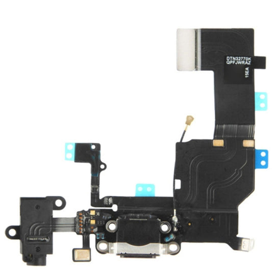 2 in 1 for iPhone 5C (Original Tail Connector Charger + Original Headphone Audio Jack Ribbon) Flex Cable-Reluova