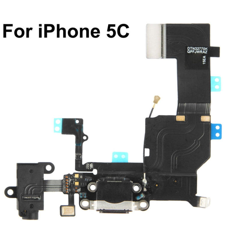 2 in 1 for iPhone 5C (Original Tail Connector Charger + Original Headphone Audio Jack Ribbon) Flex Cable-Reluova